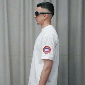 CANDA GOOSE WHITE T-SHIRT
