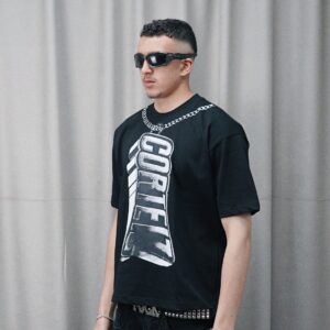 CORTEIZ BLACK T-SHIRT