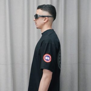CANDA GOOSE BLACK T-SHIRT
