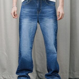 JEANS FLARED BLUE