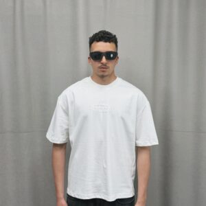 different white t-shirt