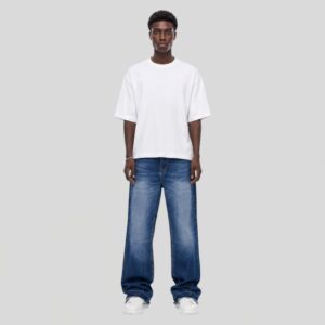JEANS FLARED BLUE