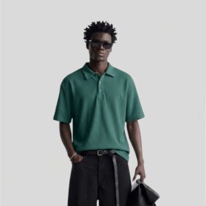 GREEN POLO T-SHIRT