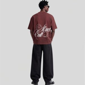 STWD T-SHIRT BURGANDY
