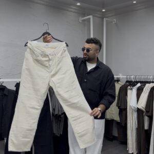 BEIGE GABRDIN
