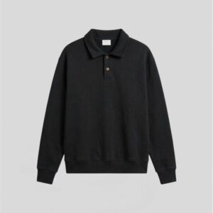 Z BLACK POLO SWEATSHIRT