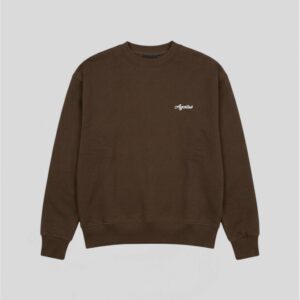 BROWN STD CREWNECK